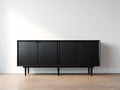 Mobile ingresso - legno - 180x40x75 cm - nero - moderno